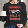 Ugly Christmas Honey Badger Women Long Sleeve Tshirt