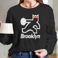 Vintage Bowling Brooklyn Women Long Sleeve Tshirt