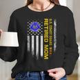 Vintage Usa Flag Us Coast Guard Vietnam Veteran Retired Mom Gift Graphic Design Printed Casual Daily Basic Women Long Sleeve Tshirt