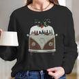 Volkswagen Christmas Pudding Camper Women Long Sleeve Tshirt