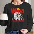 Wawa I Shall Die Here Halloween Men Women T-Shirt Graphic Print Casual Unisex Tee Women Long Sleeve Tshirt