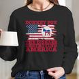 Wonky Donkey Pox The Disease Destroying America Women Long Sleeve Tshirt