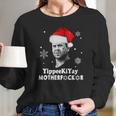 Yippeekiyay Motherfucker Christmas Women Long Sleeve Tshirt