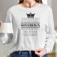 00021 Stylish Gods Sovereignty Charles Spurgeon Women Long Sleeve Tshirt