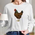 Barnevelder Hen Chicken Lover Women Long Sleeve Tshirt