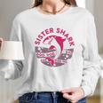 Brother Sister Baby Shark Birthday Women Long Sleeve Tshirt