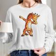 Dabbing Giraffe Giraffes Funny Dab Dance Tees Gifts Women Long Sleeve Tshirt