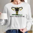 Dont Tread On Me Uterus Snake Unisex Protect Roe V Wade Womens Pro Choice Abortion Rights Women Long Sleeve Tshirt