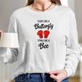 Float Like A Butterfly Sting Like A Bee Boxing Tee Women Long Sleeve Tshirt