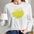 Guerrilla Thats Bananas Funny Monkey Banana Women Long Sleeve Tshirt