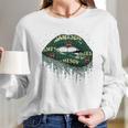 Jameson Irish Whiskey Lips Women Long Sleeve Tshirt