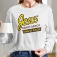 Jesus Sweet Savior King Of Kings Women Long Sleeve Tshirt