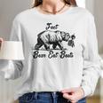 L Bear Eat Beets The Office Funny Heather Grey Men Women Long Sleeve Tshirt