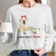 Labrador Mom Dog Pet Lover Gift Women Long Sleeve Tshirt