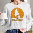 The Mandalorian Dadalorian Best Christmas Gifts For Dad Women Long Sleeve Tshirt