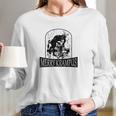 Merry Krampus Christmas Demon Women Long Sleeve Tshirt