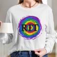 Rochester Institute Of Technology University Rainbow Flag 2020 Women Long Sleeve Tshirt