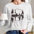 Stranger Things Upside Down Women Vintage Retro 80S Graphic Women Long Sleeve Tshirt