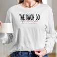 Tae Kwon Do Grandma Women Long Sleeve Tshirt