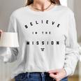 Tim Tebow Believe In The Mission Shirt Women Long Sleeve Tshirt