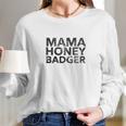 Vintage Mama Honey Badger Women Long Sleeve Tshirt