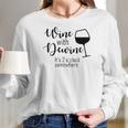 Wine With Dewine Wine Ohio Tumbler Women Long Sleeve Tshirt