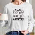 Ykomow Savage Classy Bougie Auntie Women Long Sleeve Tshirt