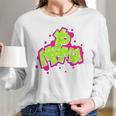 Yo Mama Old Skool Style 90S Hip Hop Party Women Long Sleeve Tshirt