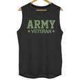 Army Veteran Distress Logo Graphic Design Printed Casual Daily Basic Men Tank Top