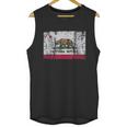 California Flag Republic Vintage Retro Official Bear Men Tank Top