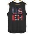 Canadian Pride American Usa Useh Us Flag Canada Men Tank Top