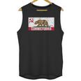 Commiefornia Funny Anti Marxist Communist California Flag Men Tank Top