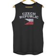 Czech Republic Flag Men Tank Top