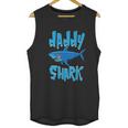 Daddy Shark Cute Papa Loves Sharks Men Tank Top