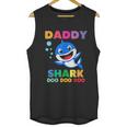 Daddy Shark Doo Doo Funny Dad Birthday Gifts Men Tank Top