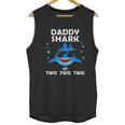 Daddy Shark Of Two Men Tank Top