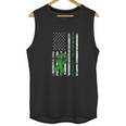 Distressed Donate Life Usa Flag Organ Kidney Donor Ribbon Men Tank Top