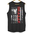 Father S Day Black Braaap Vintage Usa American Flag Men Tank Top