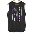 Go Tcu Horned Frogs American Flag Men Tank Top