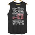 I Am A Groumpy I Served I Sacrificed I Dont Regret Veteran Men Tank Top