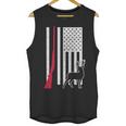 Hunting Deer Rifle Flag Men Tank Top