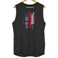 Jeep Dog Paw Print American Flag 4Th Of July Pet Car Lover Gift Men Tank Top