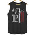 Just The Tip I Promise Bullet American Flag Gun Lover Gifts Graphic Design Printed Casual Daily Basic Men Tank Top