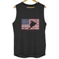 Patriotic B2 Stealth Bomber American Flag T-Shirt Men Tank Top