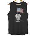 Peanuts Snoopy Astronaut American Flag 1St Step On The Moon Shirt Men Tank Top