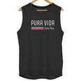 Pura Vida Costa Rica With Costa Rica Flag Men Tank Top