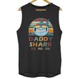 Retro Vintage Daddy Shark Men Tank Top