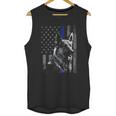 Thin Blue Line Flag K-9 German Shepherd Police Dog Gift Men Men Tank Top