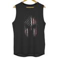 Usa Flag American Spartan Patriotic Men Tank Top