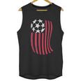 Usa National Flag With Soccer Ball Distressed Gift Men Tank Top